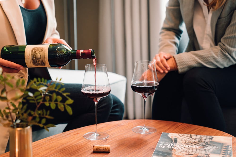 Enjoy Chateau Lafite Rothshild 2000 together