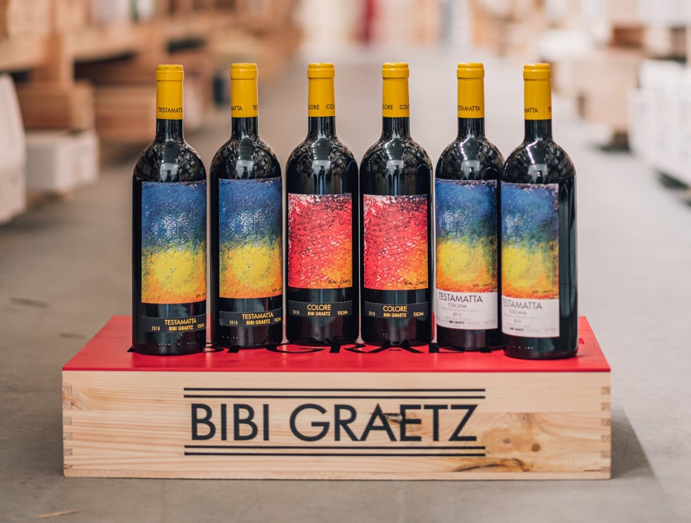 Bibi Graetz Testamatta Colore artwork artistic family Toscane Sangiovese, Canaiolo and Colorino