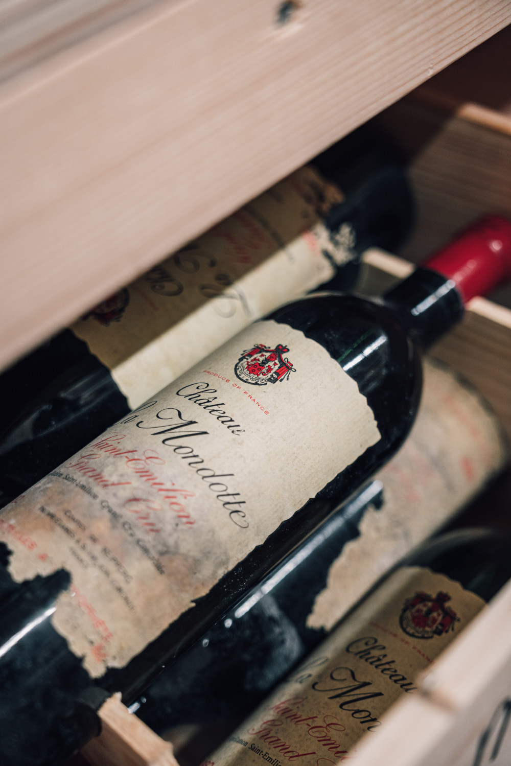 Highest quality red wines Saint Emilion Mondotte