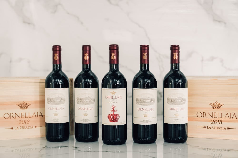 Top of the Super Tuscans Ornellaia La Grazia Bolgheri