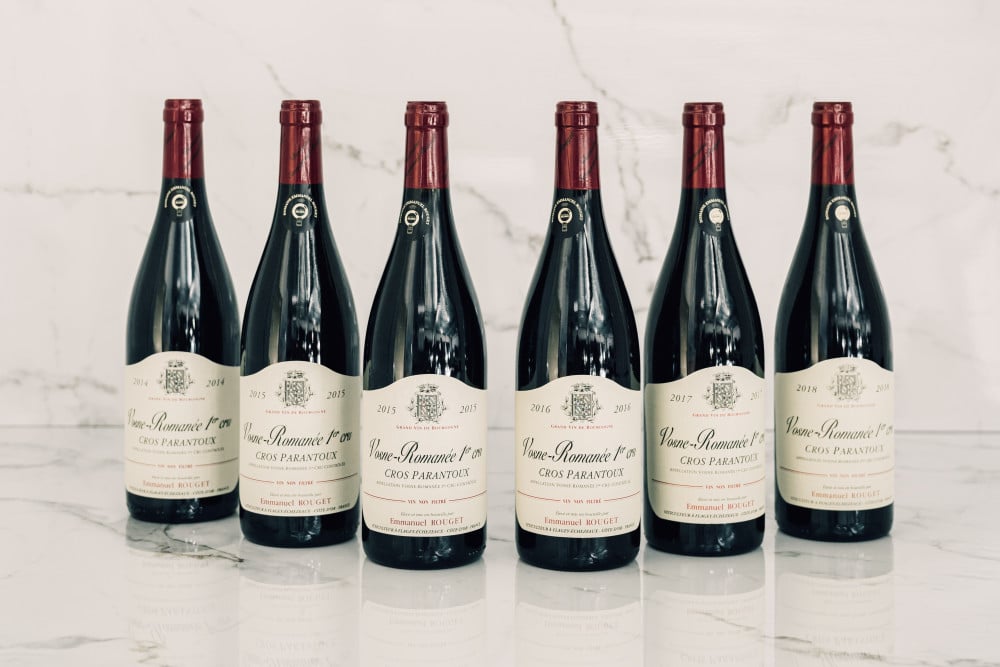 Vosne Romanee 1er cru Cros Parantoux fabulous wines from this plot of land with a striking minerality and a beautiful ageing potential