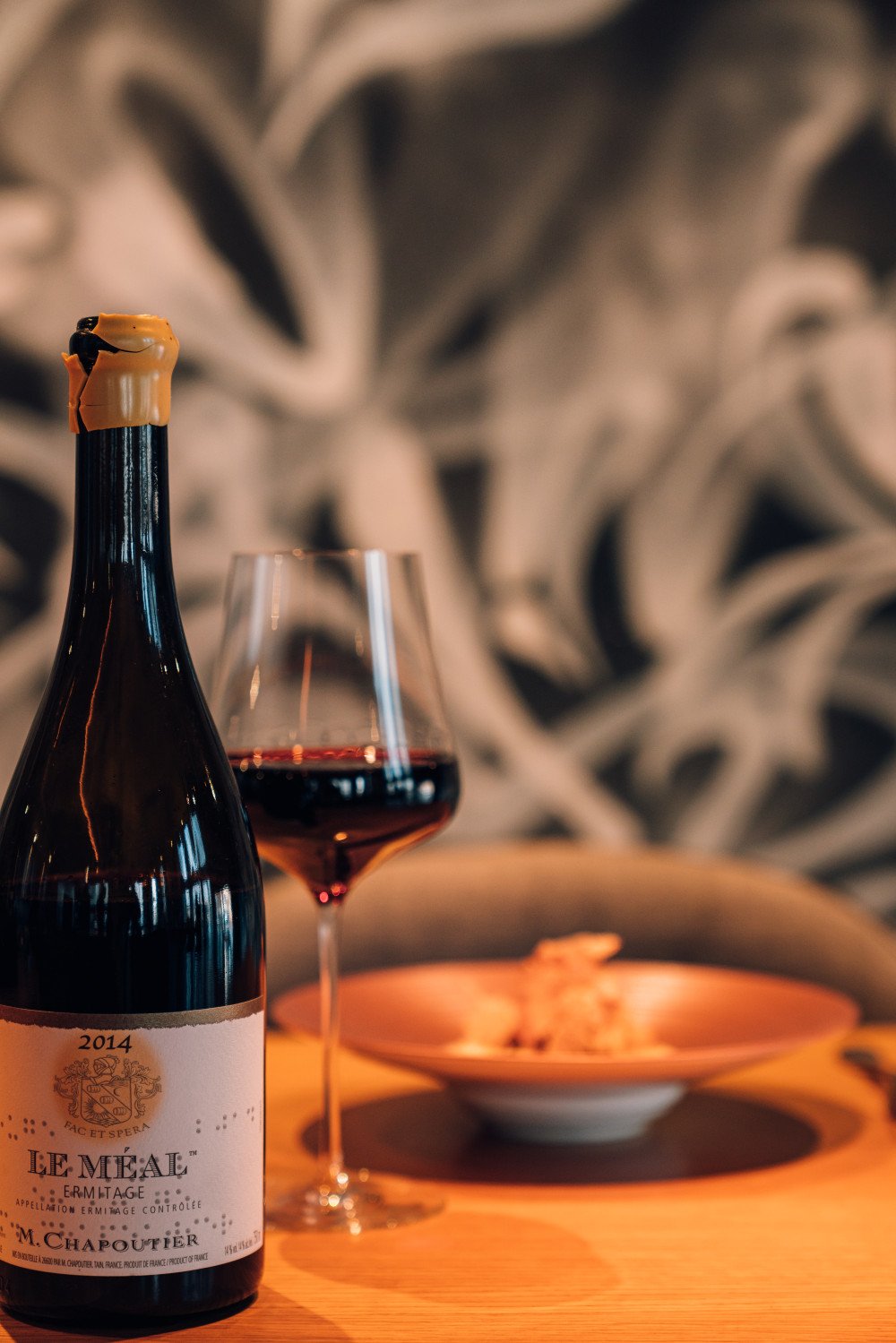 why has Chapoutier braille Rhone meal 