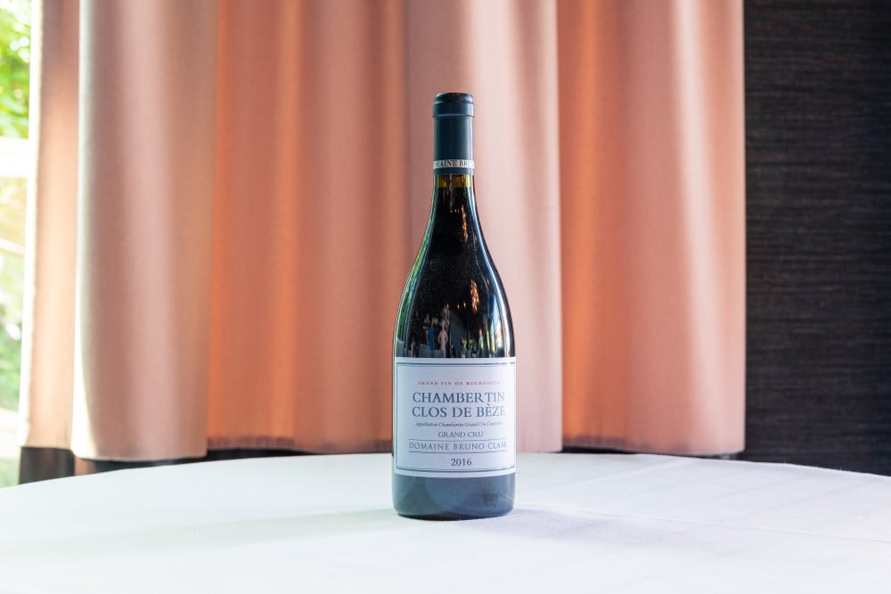 Bruno Clair Clos de Beze&nbsp;prestigious Grand Cru vineyard cluster&nbsp;