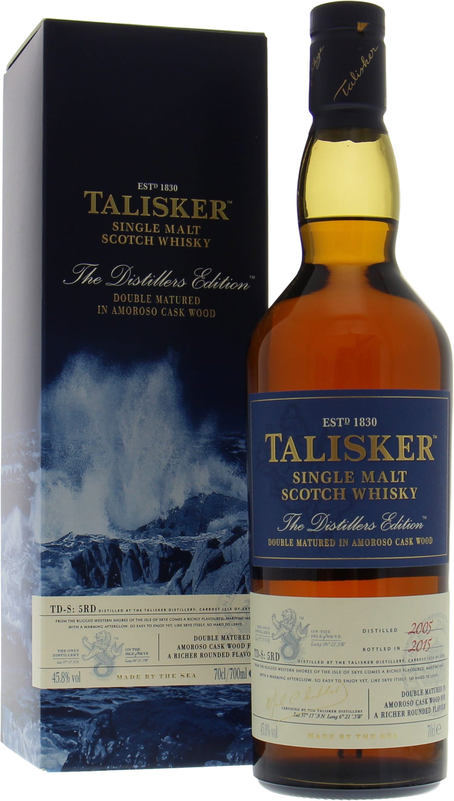 Talisker - Distillers Edition 2015 45.8% 2005