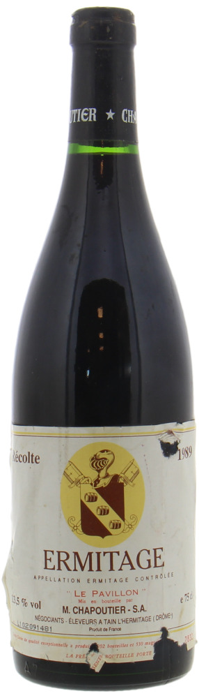 M. Chapoutier - Ermitage Le Pavillon Rouge 1989