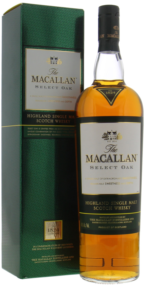 Macallan - Select Oak The 1824 Collection Travel Retail 40% NV In Original Container