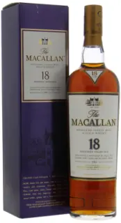 The Macallan 18年 700ml 43% 1995年 The Macallan 18 Years Old Distilled 1995 43% 1995