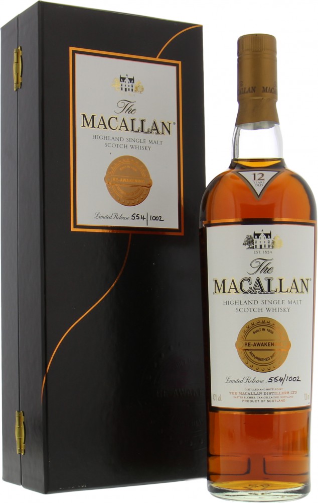 Macallan - 12 Years Old Re-Awakening Limited Release 43% NV In Original Container