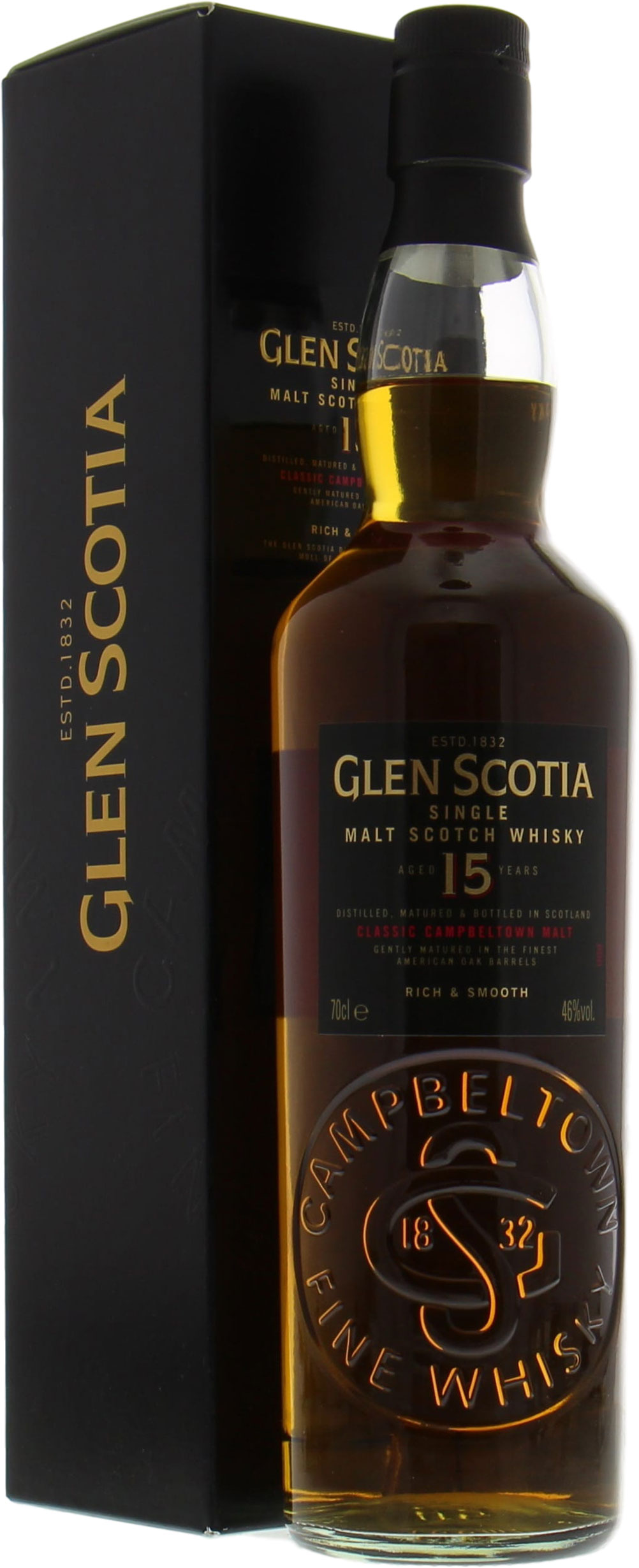 Glen Scotia  - 15 Years Old 46% NV In Original Container