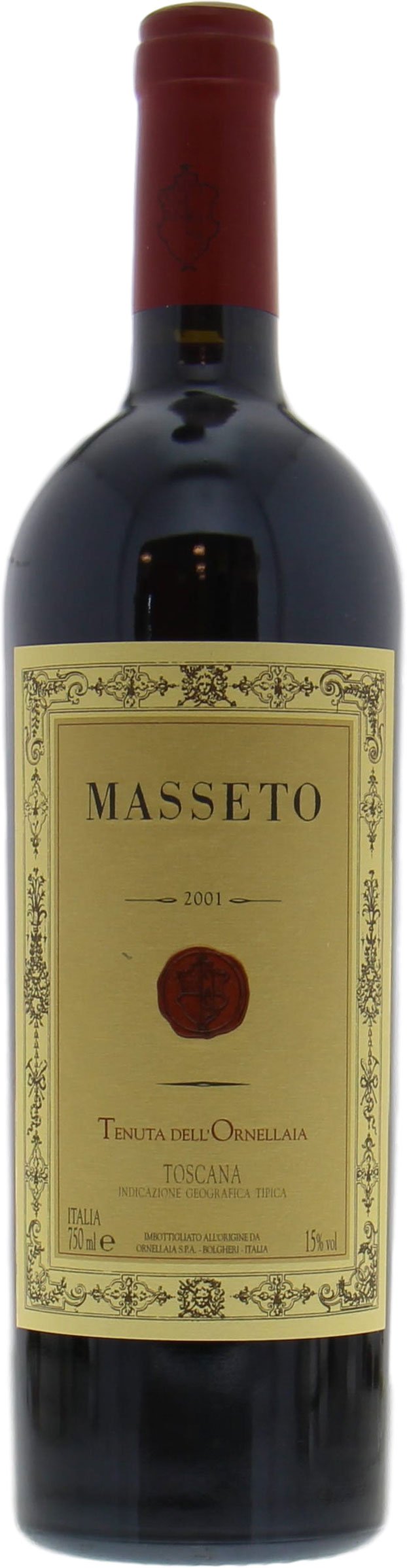 masseto wine alcohol percentage