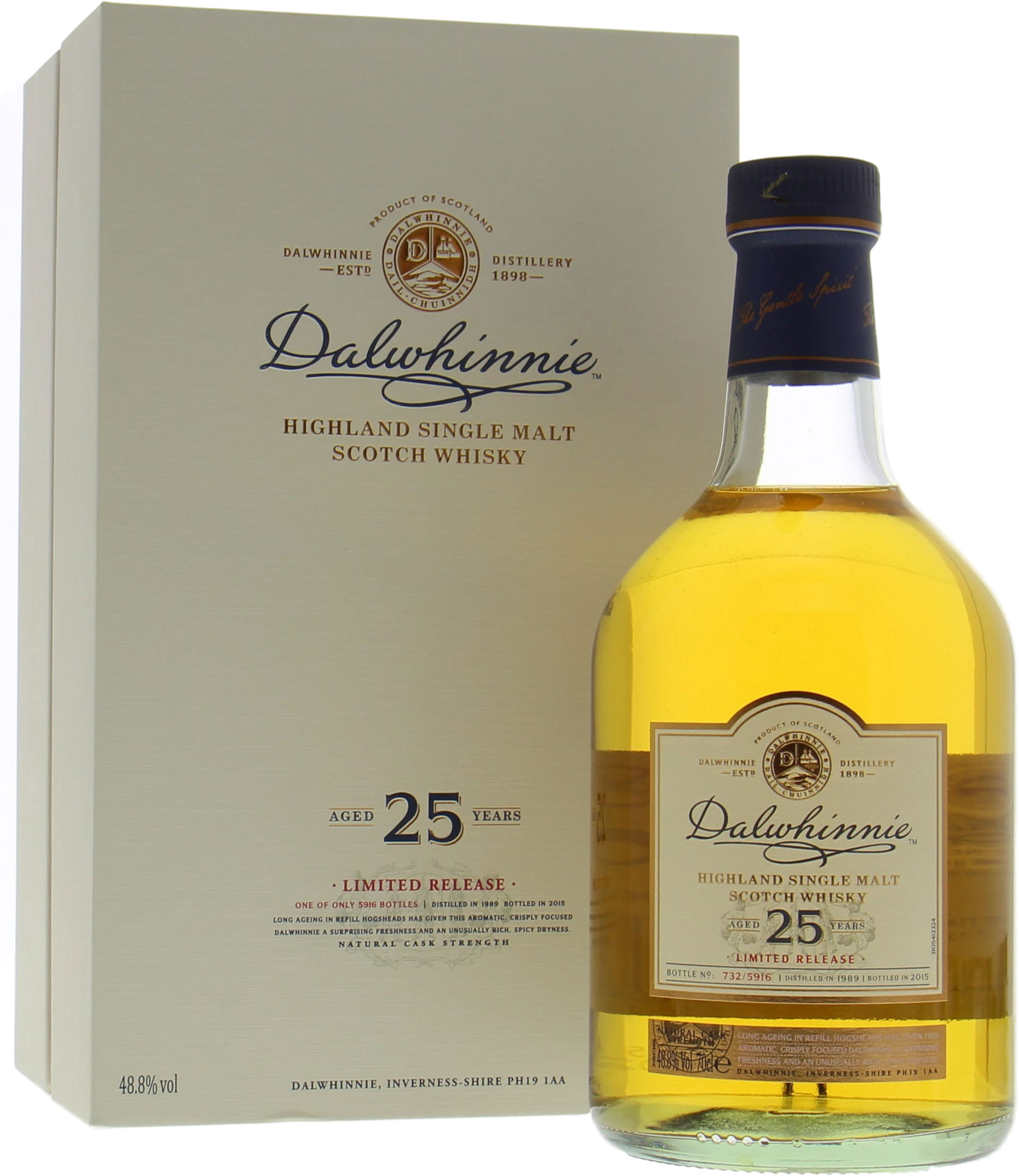 Dalwhinnie - 25 Years Old Diageo Special Release 2015 48.8% 1989 Perfect