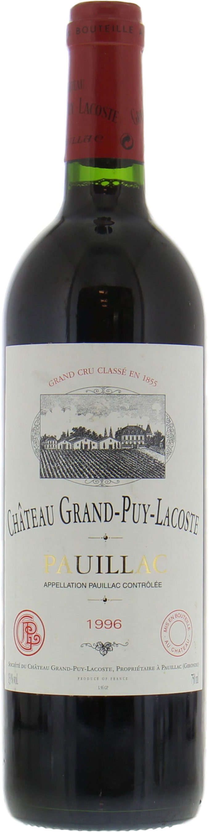 Chateau Grand Puy Lacoste - Chateau Grand Puy Lacoste 1996