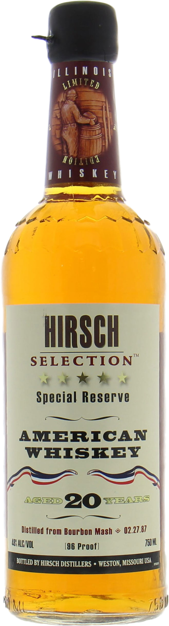 Hirsch - Selection 20 Years Old 48% 1987 Perfect