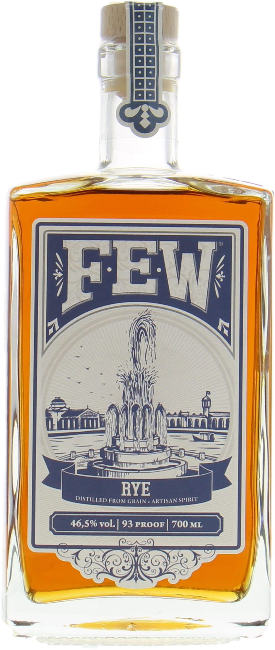 FEW Spirits - Few Rye Whiskey Batch 15-22 46.5% NV