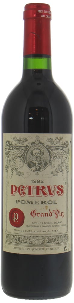 Chateau Petrus - Chateau Petrus 1992 Perfect