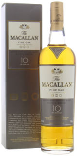 The Macallan - 10 Years Old Fine Oak 3 Barrel Label 40% NV