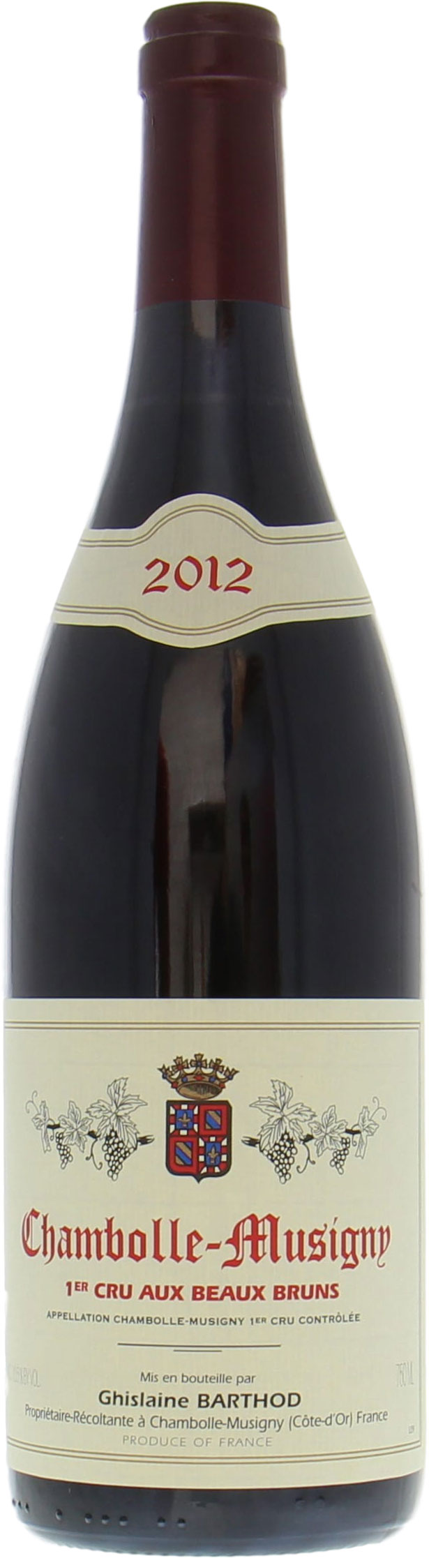 Ghislaine Barthod - Chambolle Musigny Aux Beaux Bruns 2012 Perfect