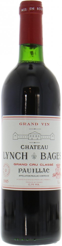 Chateau Lynch Bages - Chateau Lynch Bages 1985 Perfect