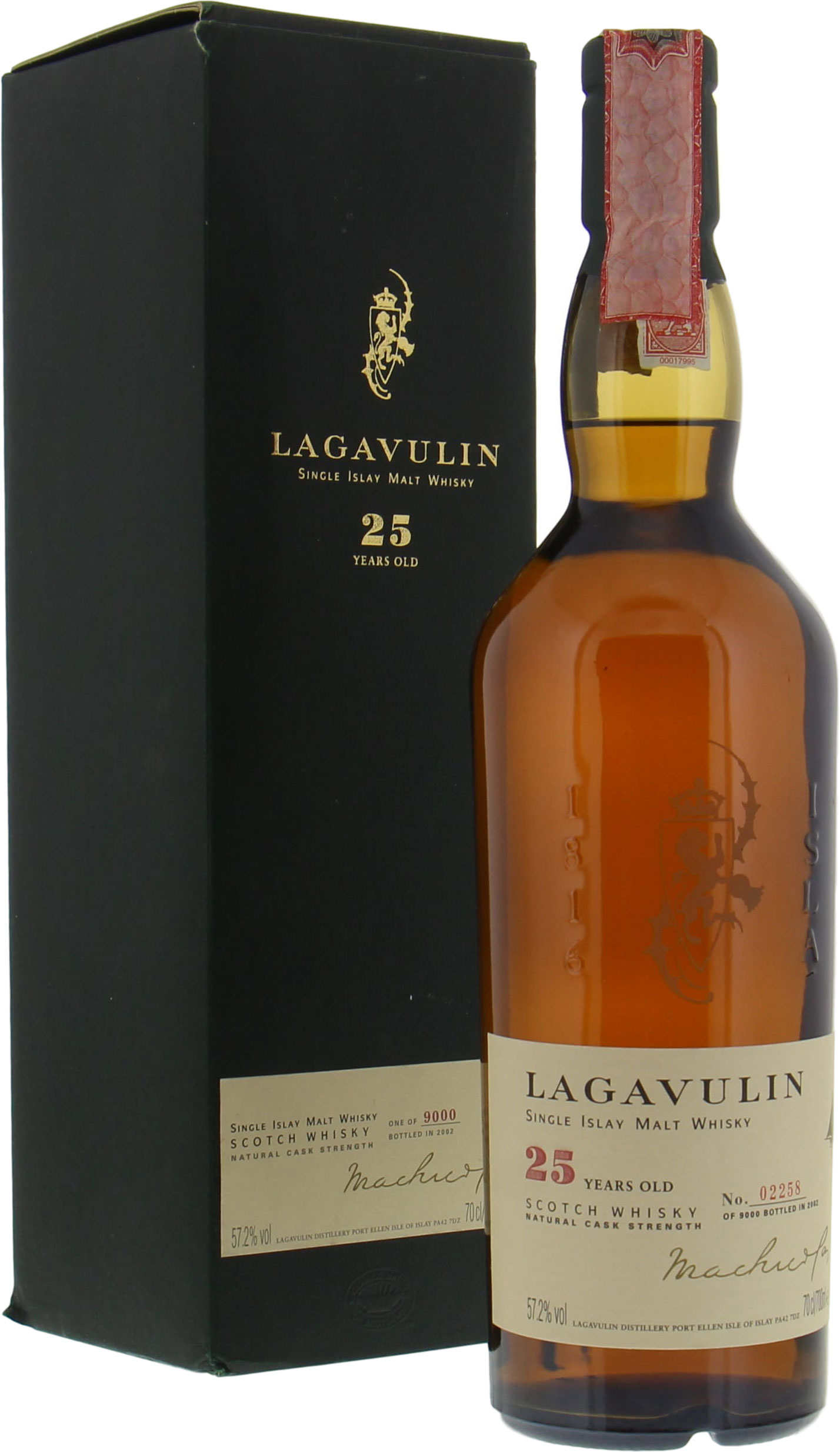 Lagavulin - 21 Years Old Version 2007 56.5% 1985 In Original Container