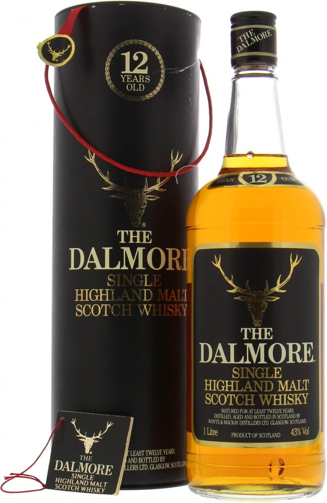 Dalmore - 12 Years Old Black Label Single Highland Malt 43% NV No Original Container Included!