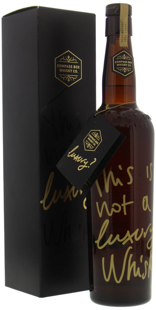 Compass Box - This is not a luxury Whisky 53.1% NAS In Original Container