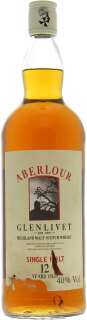 Aberlour - 12 Years Old Cream Label - screw cap - 40% NV