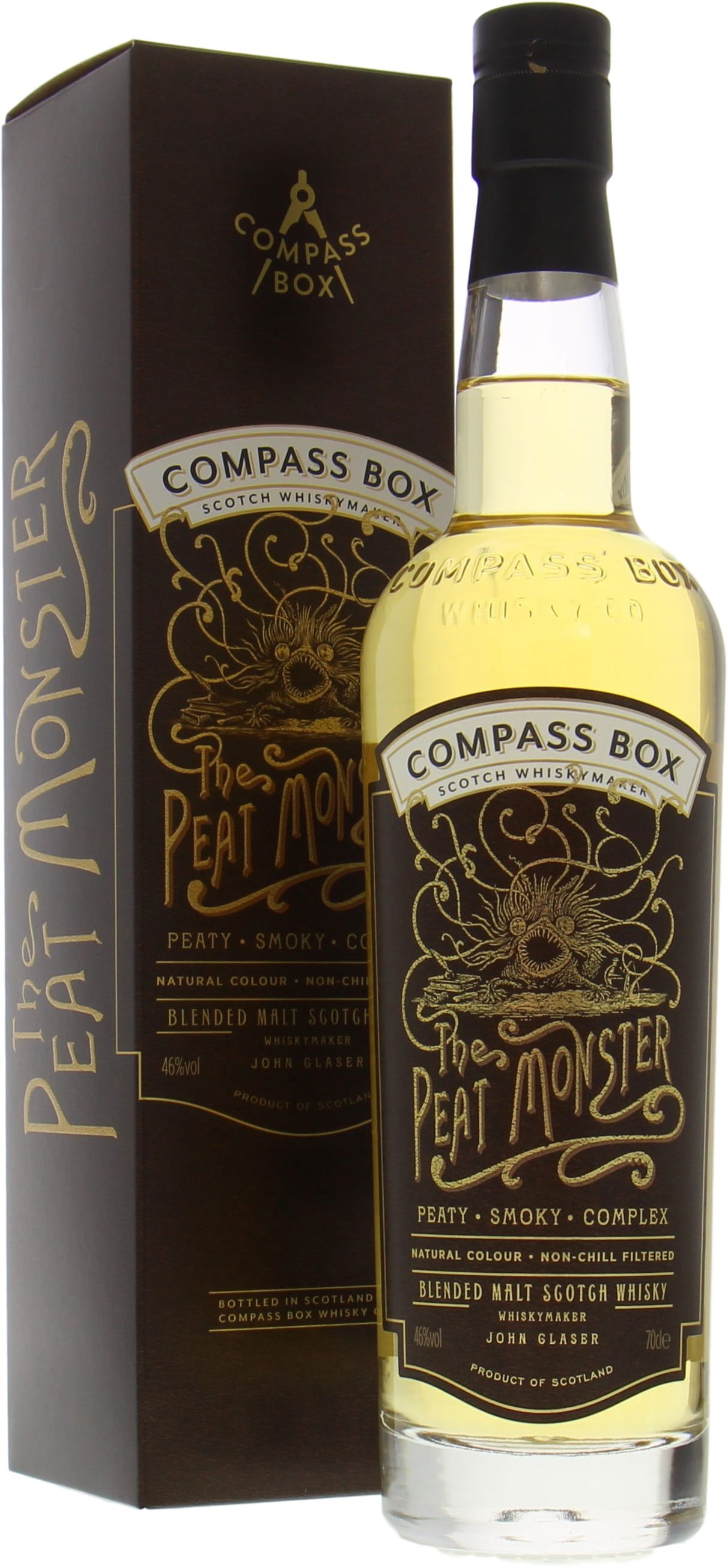 Compass Box - The Peat Monster The Signature Range 46% NV In Original Container