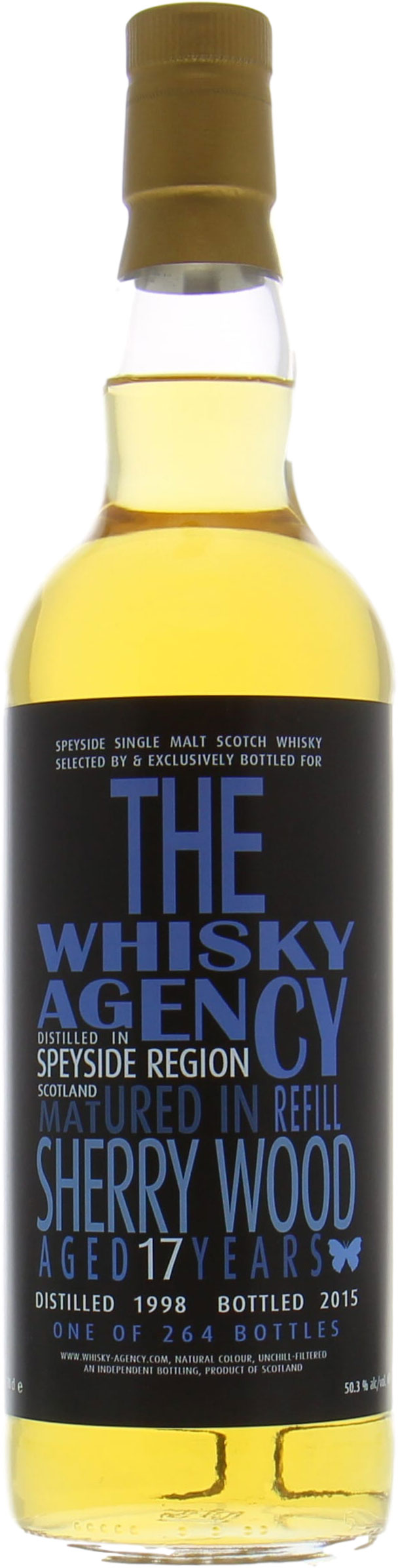 The Whisky Agency - Speyside Region The Whisky Agency 50.3% 1998 Perfect
