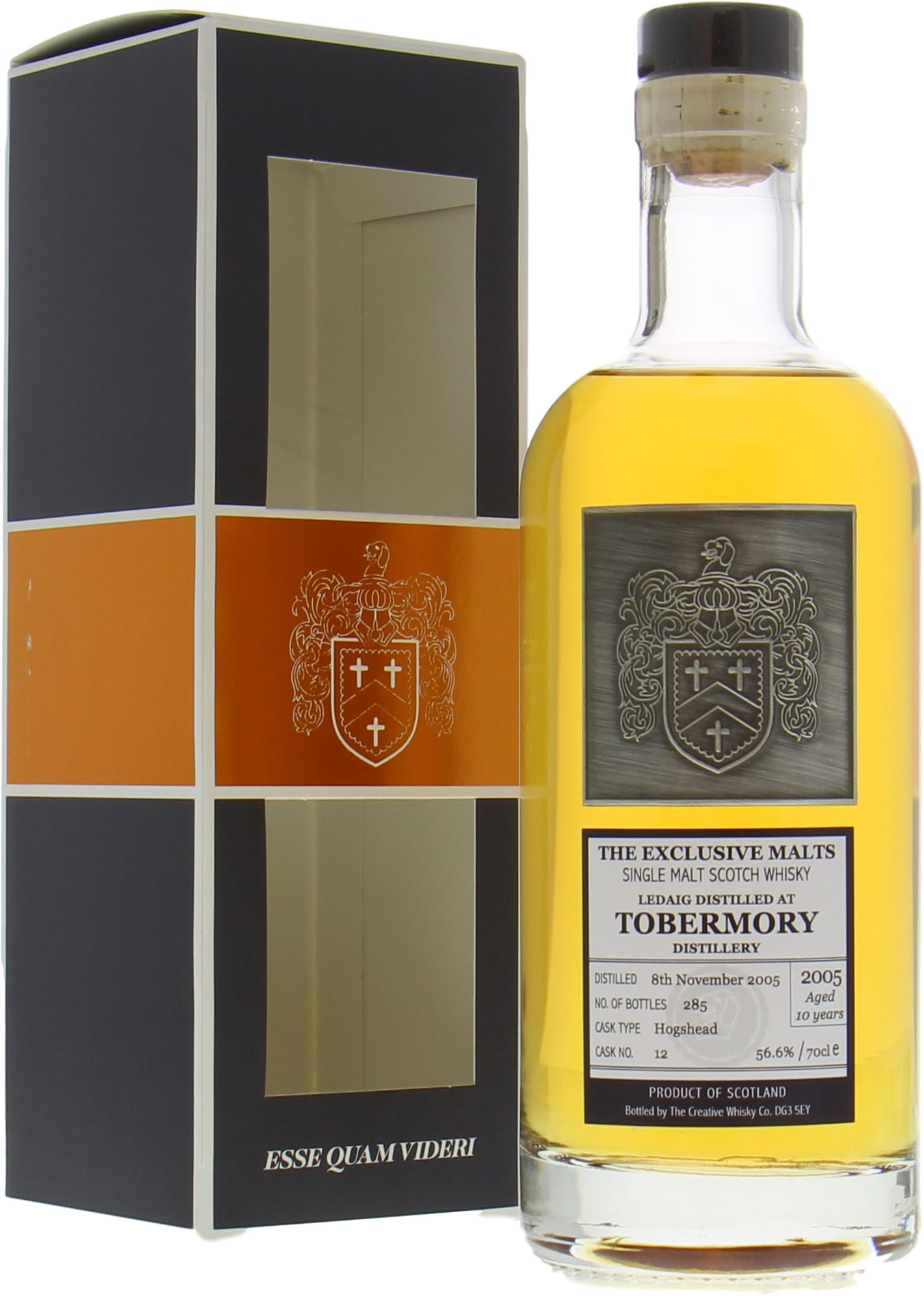 Tobermory - 10 Years Old The Creative Whisky Company 56.6% 2005