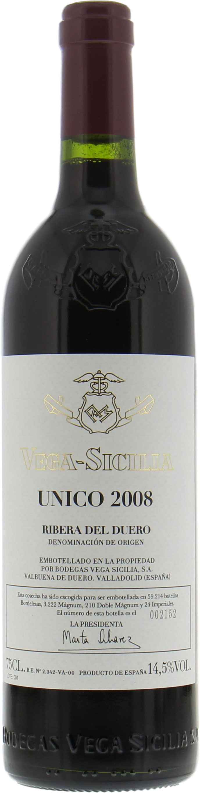 Vega Sicilia - Unico 2008 Perfect