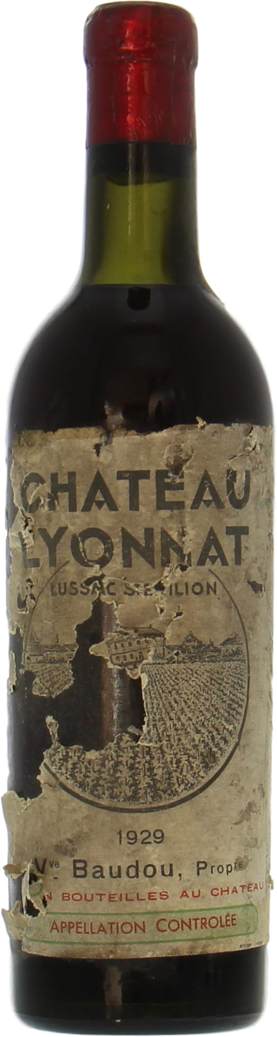 Chateau Lyonnat - Chateau Lyonnat 1929 Top Shoulder