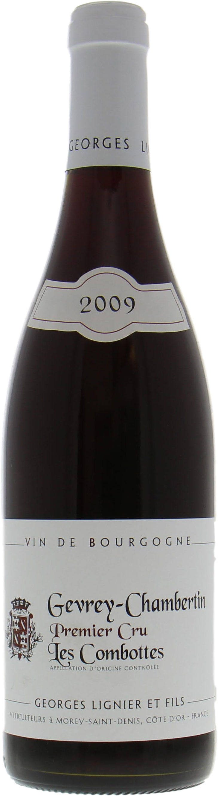 Georges Lignier - Gevrey Chambertin Les Combottes 2009 Perfect