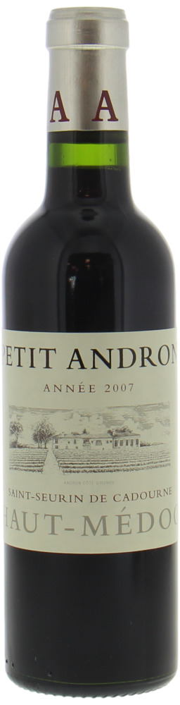 Domaine Andron - Domaine Andron 2007 perfect