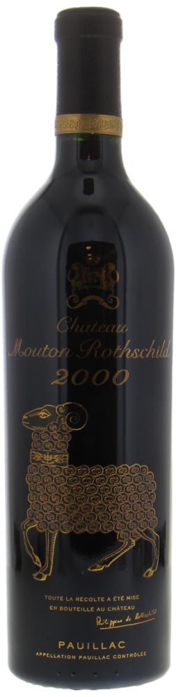 Chateau Mouton Rothschild - Chateau Mouton Rothschild 2000 Perfect