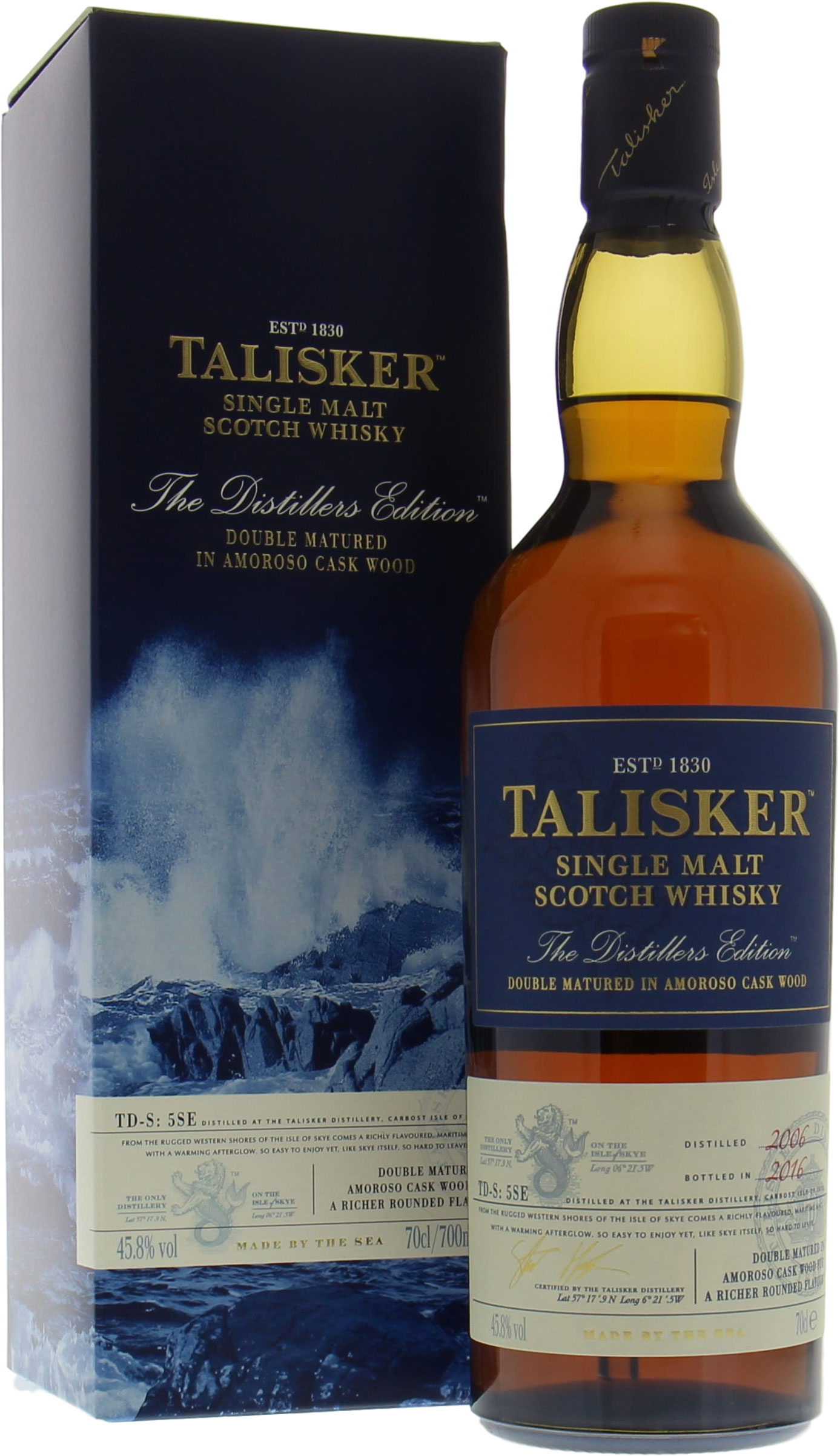 Talisker - Distillers Edition 2016 45.8% nv In Original Container