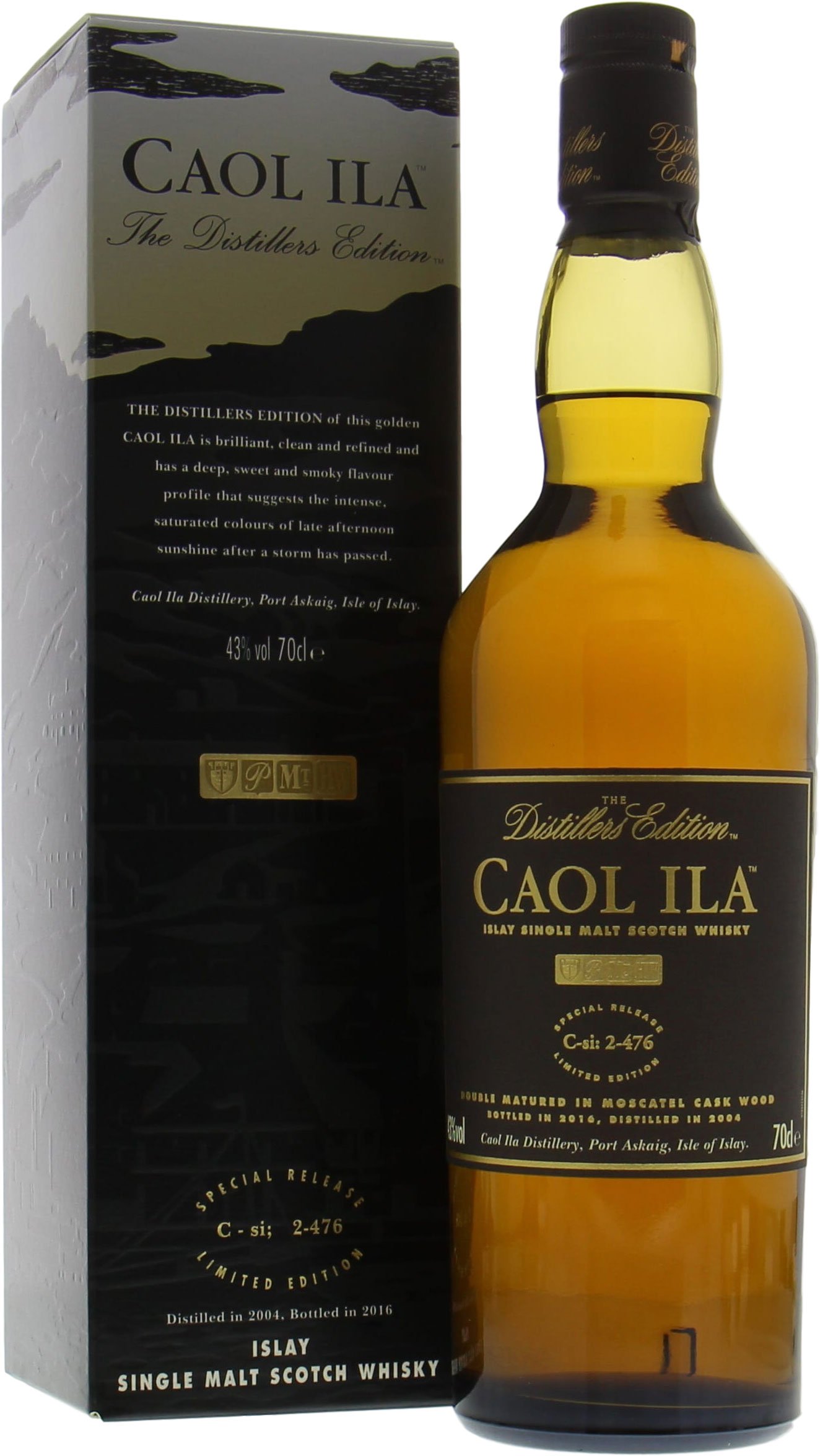 Caol Ila - Distillers Edition 2016 43% nv In Original Container