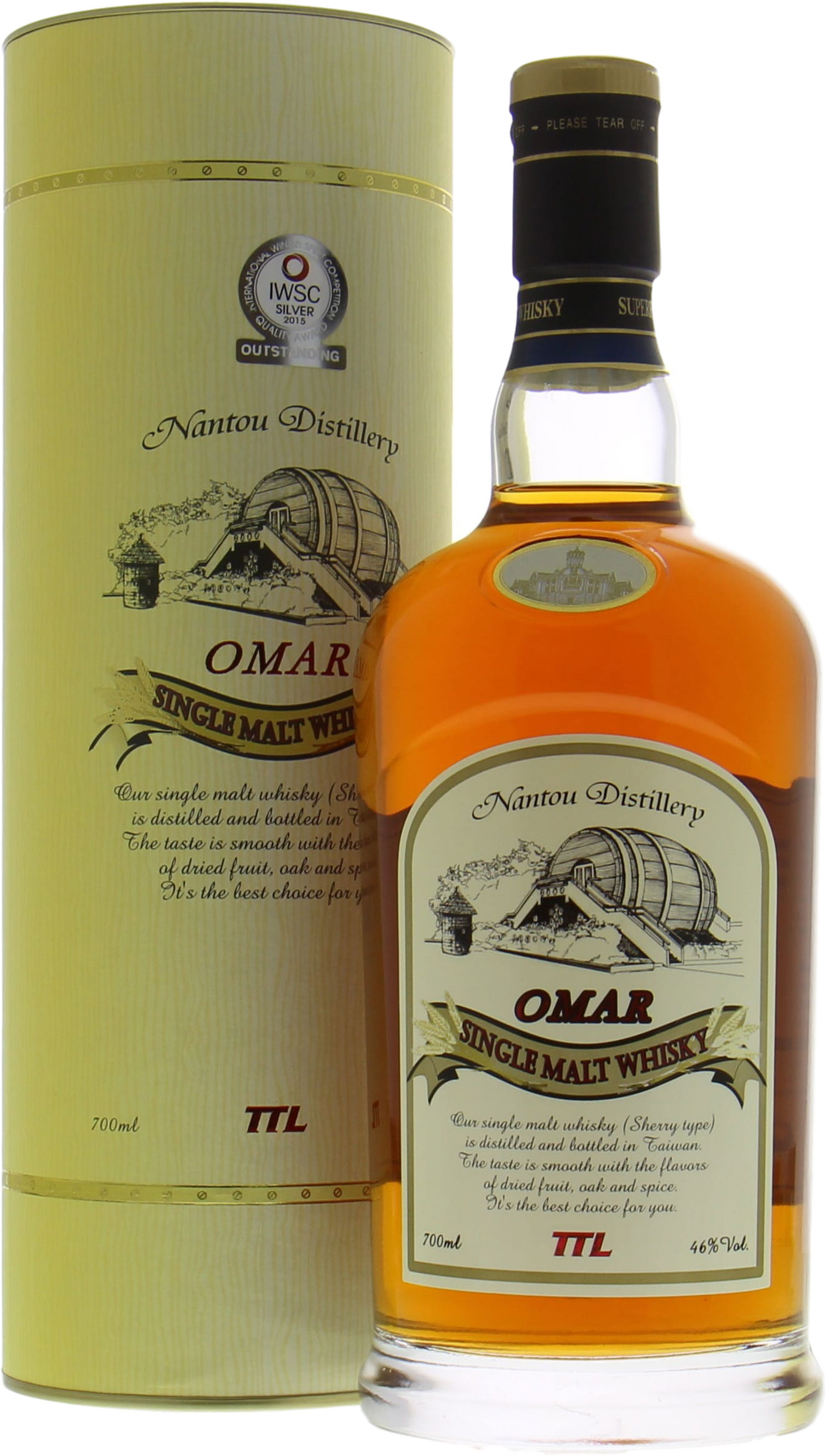 Omar single malt whisky