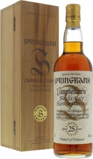 Springbank - 25 Years Old Millennium 46% NV