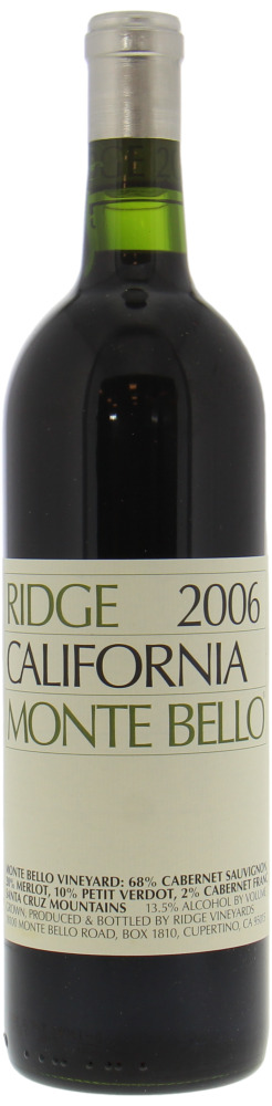 Ridge - Monte Bello 2006 Perfect