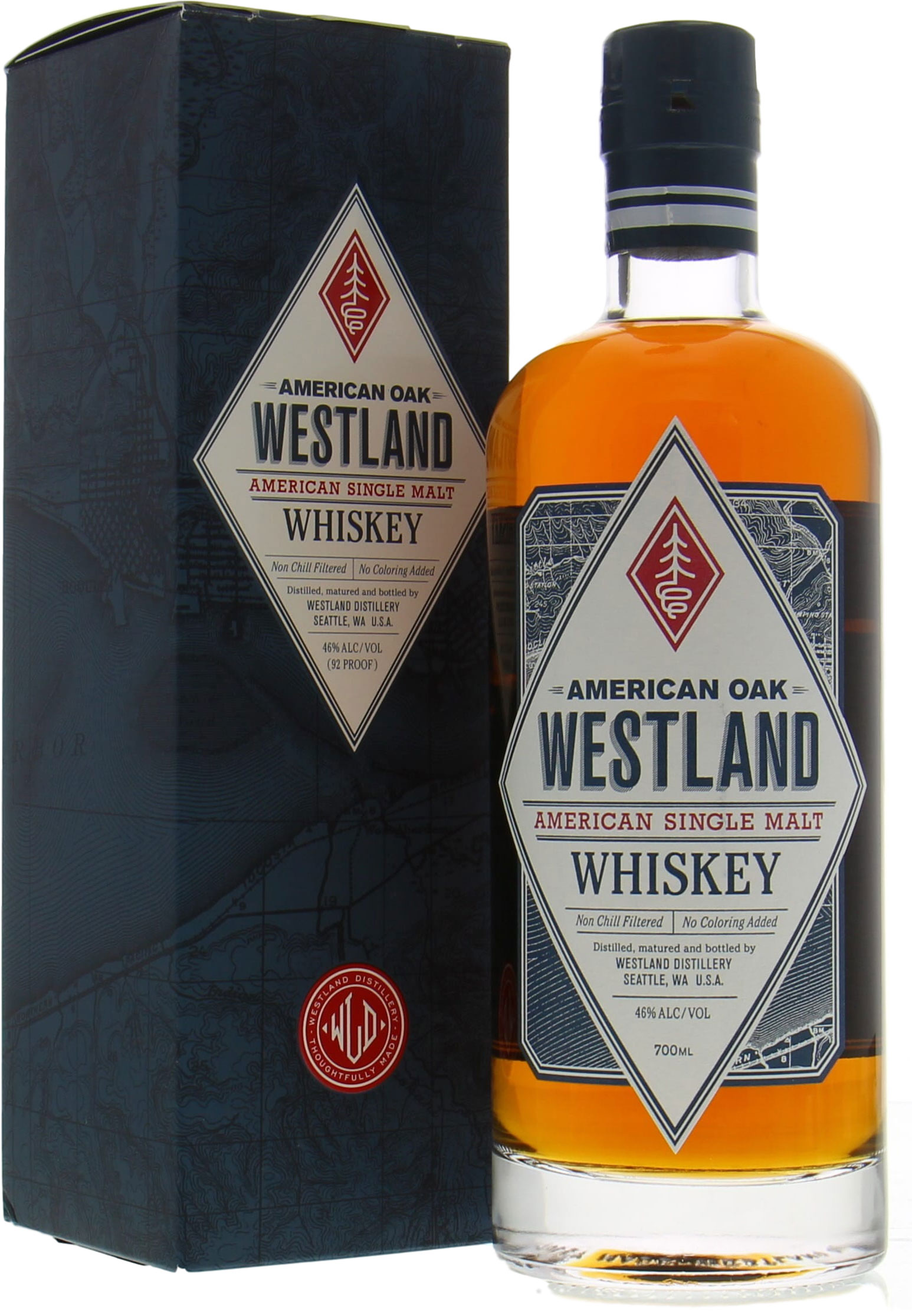 Westland Distillery - American Oak 46% NV In Original Container