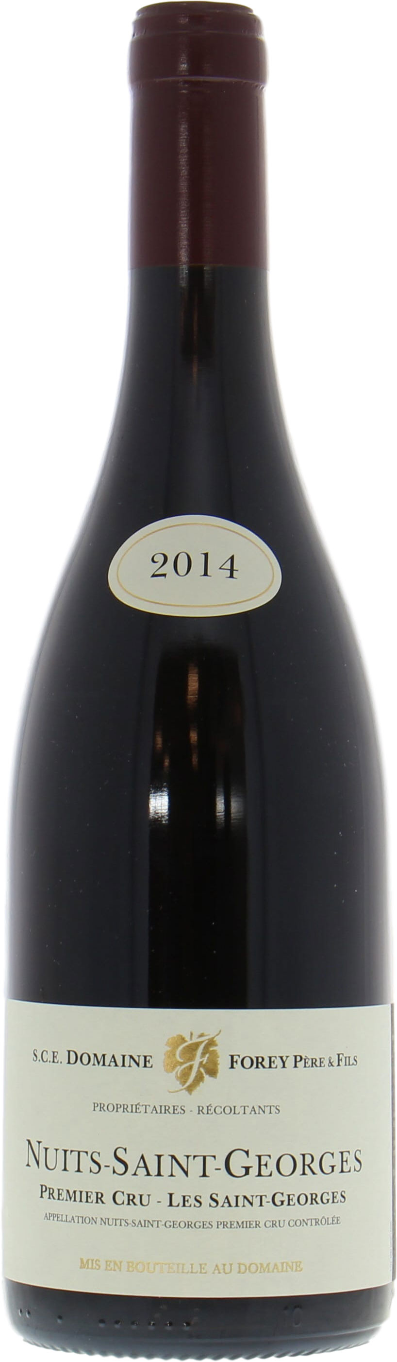 Domaine Forey Pere & Fils - Nuits St. Georges 1er Cru St. Georges 2014 Perfect