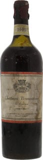 Chateau Beausejour - Chateau Beausejour 1949