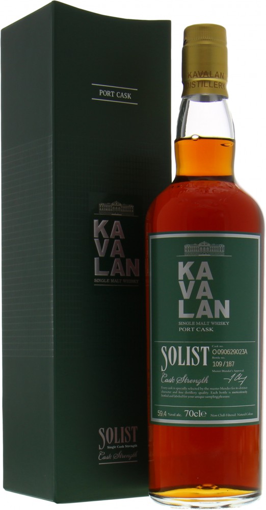 Kavalan - Port Cask O090629023A 59.4% NV In Original Container