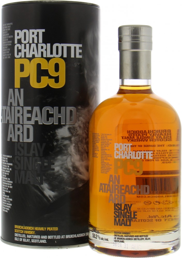 Bruichladdich - Port Charlotte PC9 59.2% 2002 In Original Container