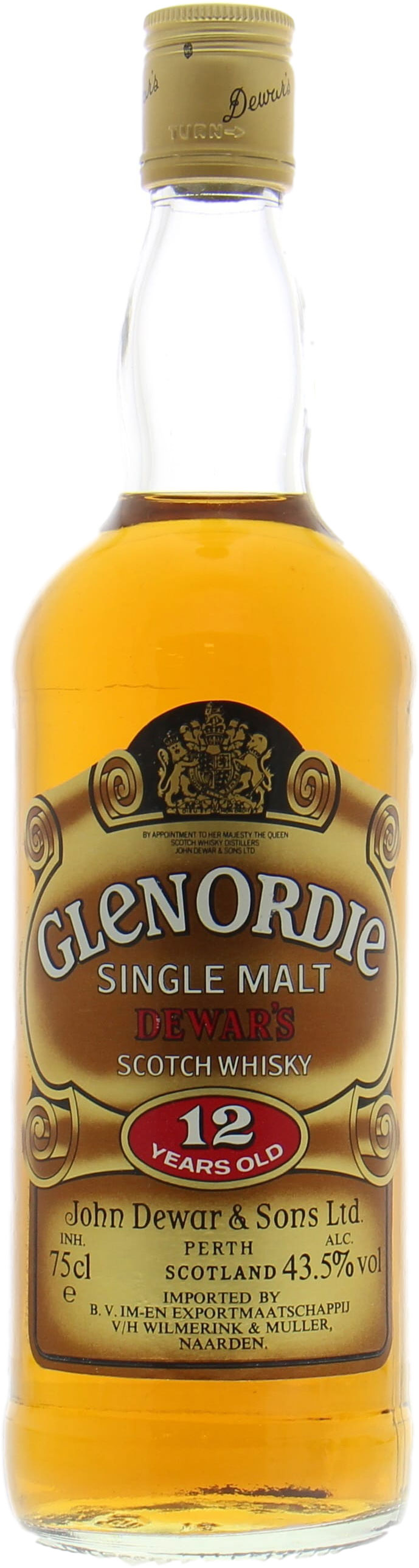 Glen Ord - 12 Years Old Glenordie 43.5% NV