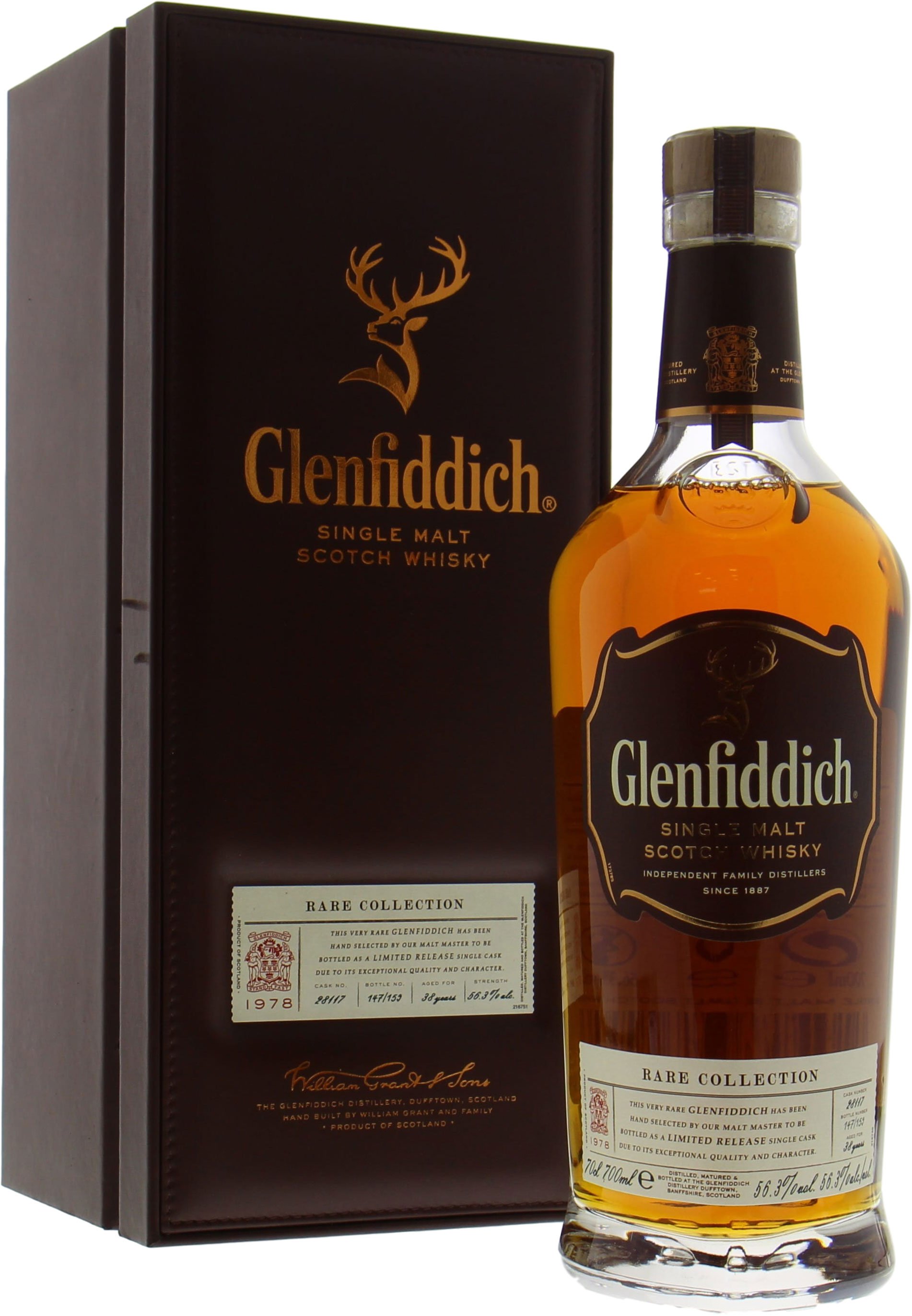 Glenfiddich - 38 Years Old 1978 Cask 28117 56.3% 1978