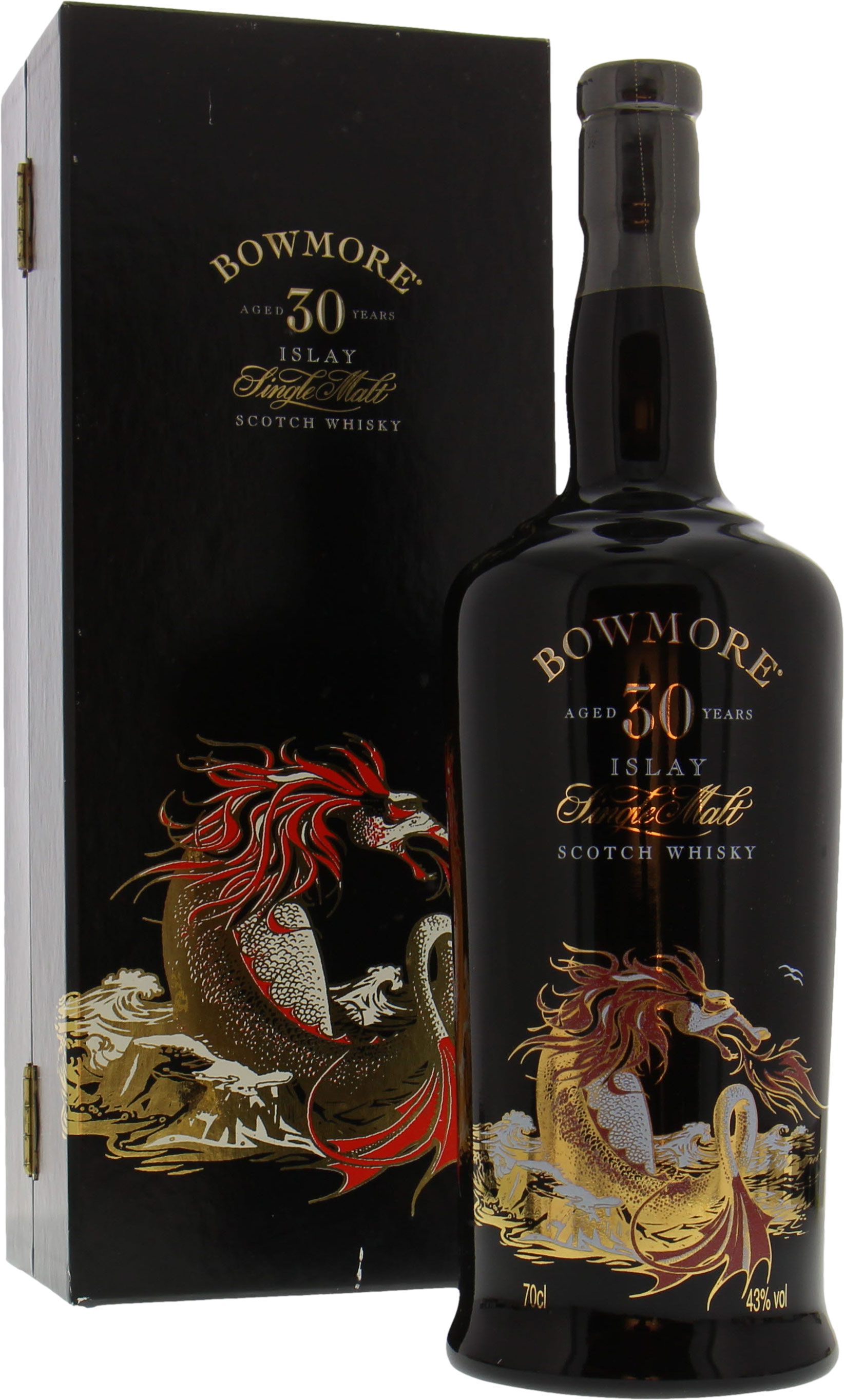 Bowmore - 30 Years Old Seadragon 43% NAS In Original Container
