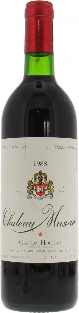 Chateau Musar - Chateau Musar 1988 Perfect
