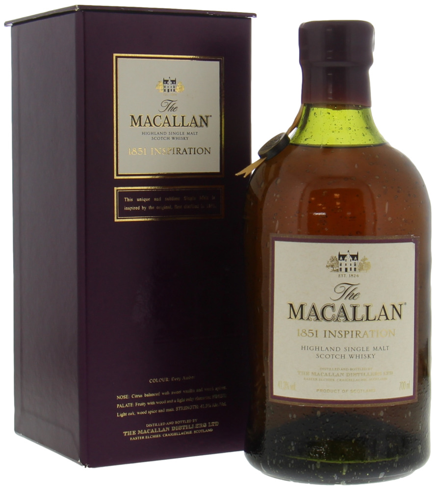 Macallan - 1851 Inspiration 41.3% NV In Original Container