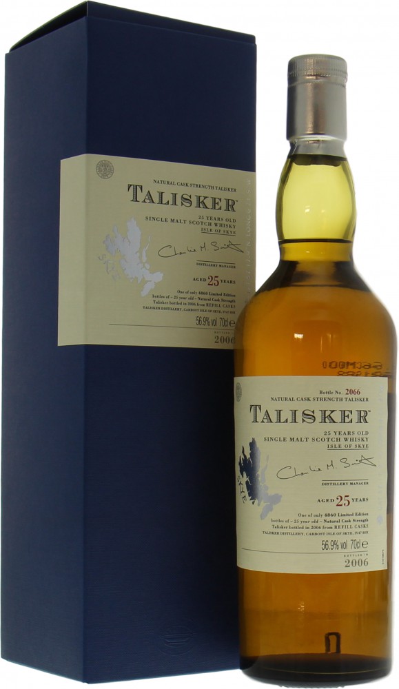 Talisker - 25 Years Old 2006 Release 56.6% NV In Original Container